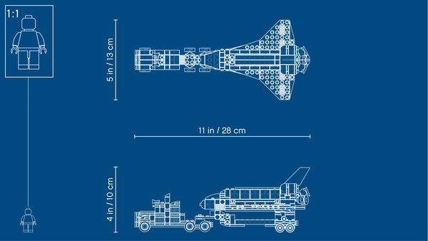 LEGO® Creator 31091 Transporter fr Space Shuttle