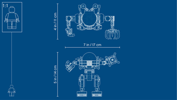 LEGO® Creator 31090 Unterwasser-Roboter