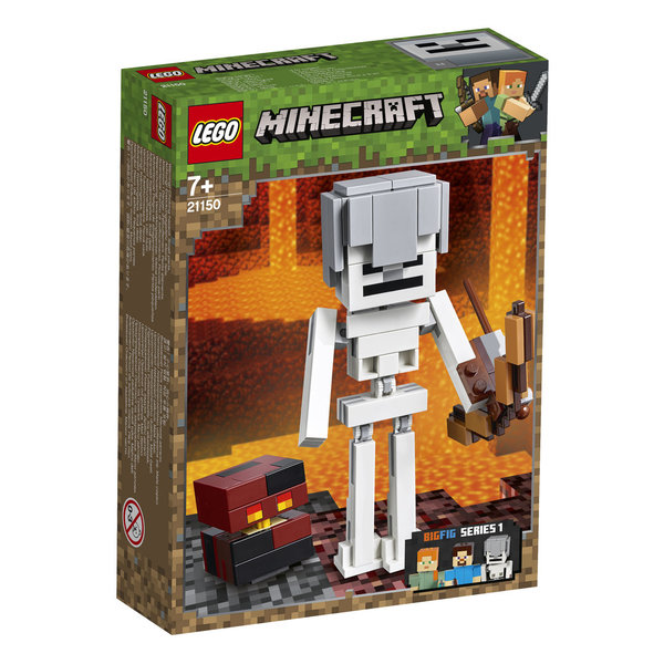 LEGO® Minecraft 21150 BigFig Skelett mit Magmawürfel