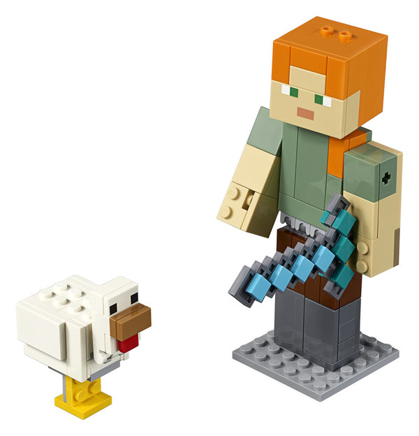 LEGO® Minecraft 21149 BigFig Alex mit Huhn