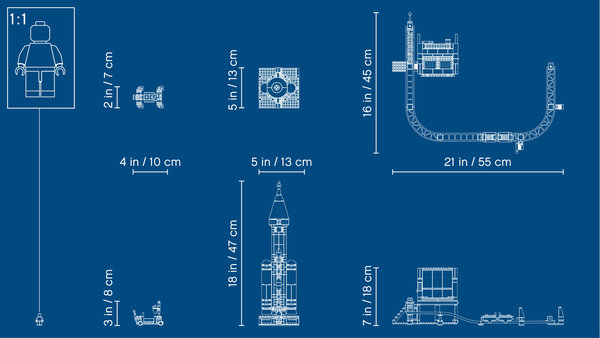 LEGO® City 60228 Weltraumrakete mit Kontrollzentrum
