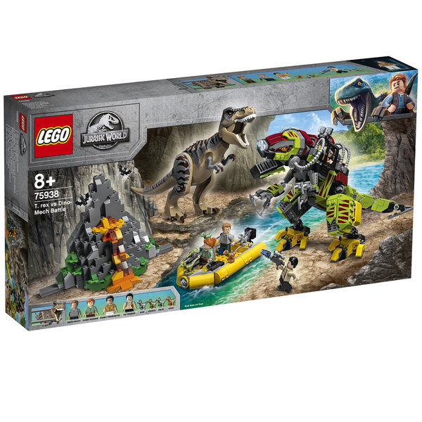 LEGO® Jurassic World 75938 T. rex vs. Dino-Mech