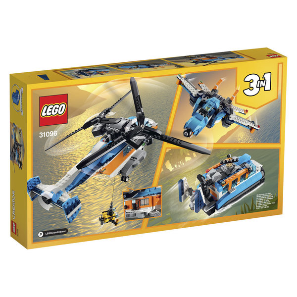 LEGO® Creator 31096 Doppelrotor-Hubschrauber
