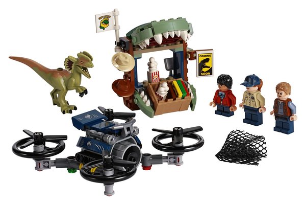 LEGO® Jurassic World 75934 Dilophosaurus auf der Flucht