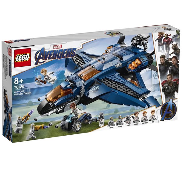 LEGO® Marvel Avengers 76126 Ultimativer Avengers-Quinjet