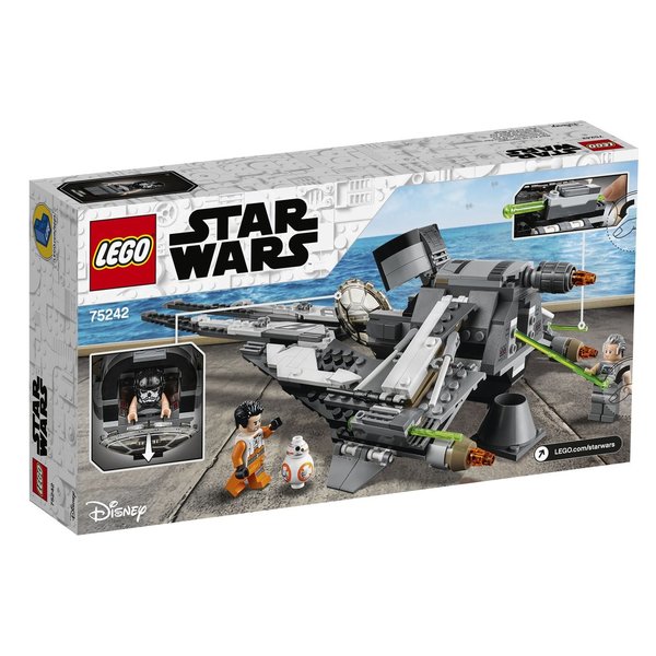 LEGO® Star Wars 75242 TIE Interceptor Allianz-Pilot