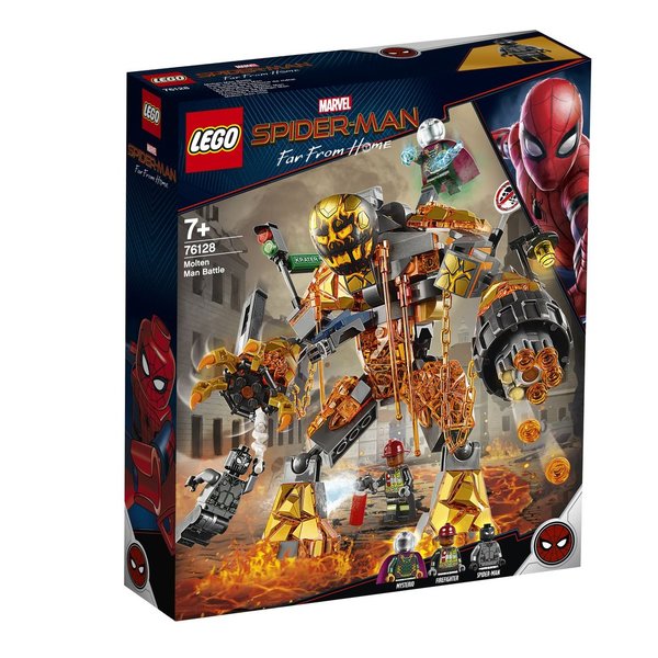 LEGO® Marvel Spider-Man 76128 Duell mit Molten Man