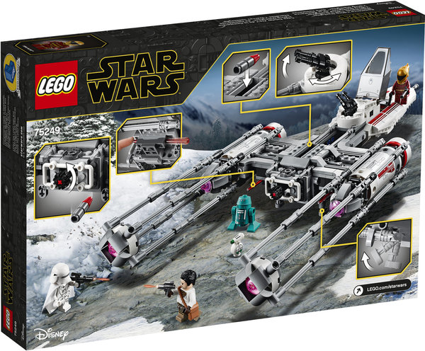 LEGO® Star Wars 75249 Widerstands Y-Wing Starfighter