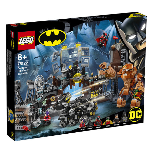 LEGO® DC Comics Batman 76122 Clayface Invasion in die Bathöhle