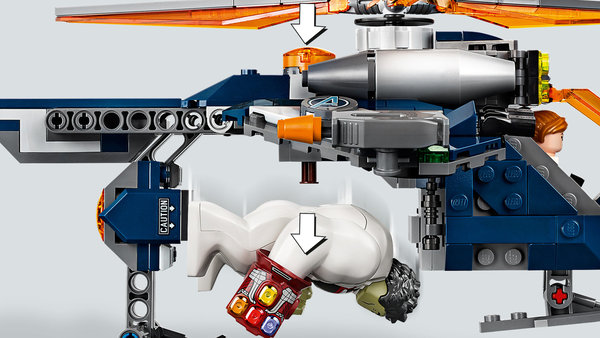 LEGO® Marvel Avengers 76144 Avengers Hulk Helikopter Rettung