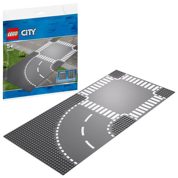 LEGO® City 60237 Kurve und Kreuzung