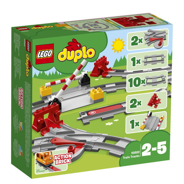 LEGO® DUPLO 10882 Eisenbahn Schienen