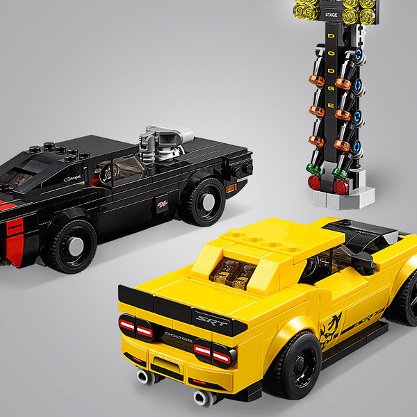 LEGO® Speed Champions 75893 2018 Dodge Challenger SRT Demon und 1970 Dodge Charger R/T