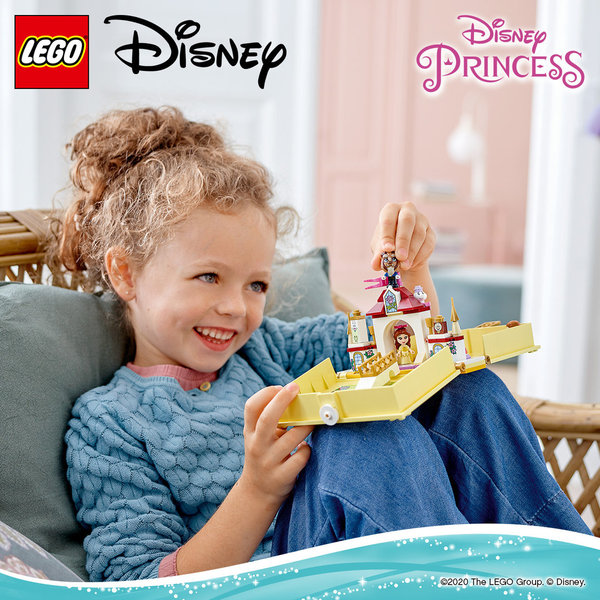 LEGO® Disney 43177 Belles Mrchenbuch