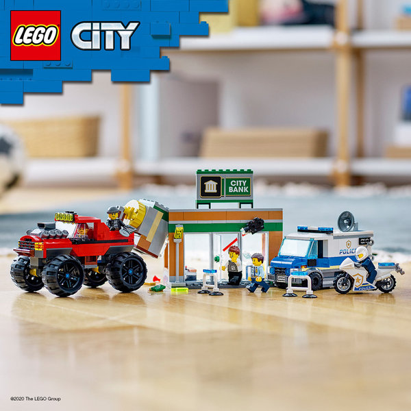 LEGO® City 60245 Raubberfall mit dem Monster-Truck