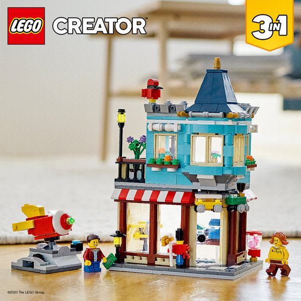 LEGO® Creator 31105 Spielzeugladen im Stadthaus