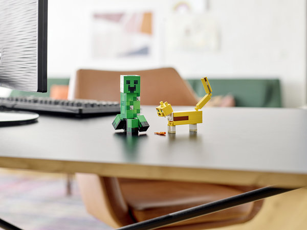 LEGO® Minecraft 21156 BigFig Creeper und Ozelot