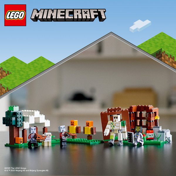 LEGO® Minecraft 21159 Der Plünderer-Außenposten