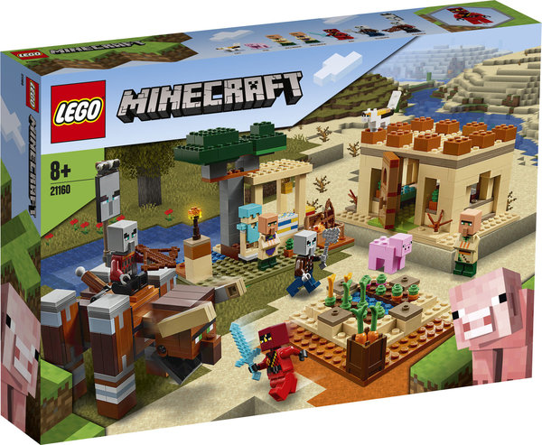 LEGO® Minecraft 21160 Der Illagerüberfall
