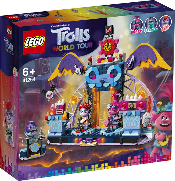 LEGO® Trolls 41254 Volcano Rock City Konzert