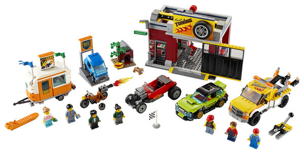 LEGO® City 60258 Tuning-Werkstatt