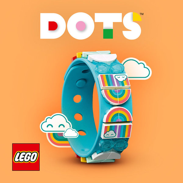 LEGO® DOTS 41900 Regenbogen Armband