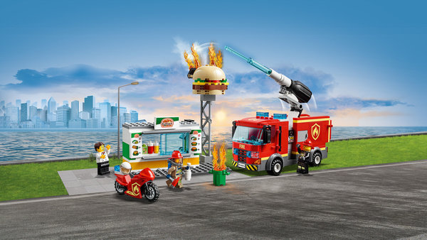 LEGO® City 60214 Feuerwehreinsatz im Burger-Restaurant