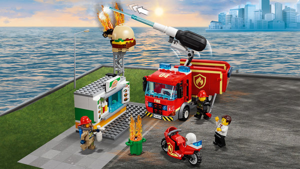 LEGO® City 60214 Feuerwehreinsatz im Burger-Restaurant