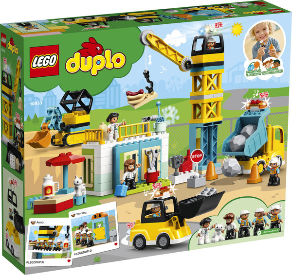 LEGO® DUPLO 10933 Groe Baustelle mit Licht und Ton