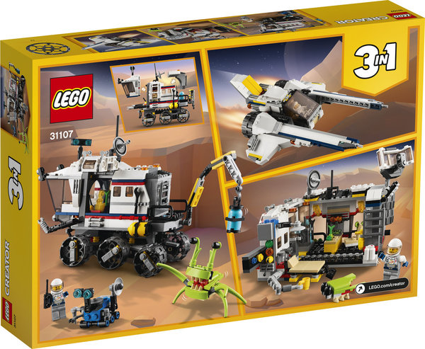 LEGO® Creator 31107 Planeten Erkundungs-Rover