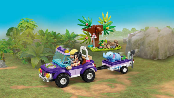 LEGO® Friends 41421 Rettung des Elefantenbabys mit Transporter