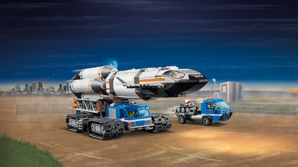 LEGO® City Space Port 60229 Raketenmontage & Transport