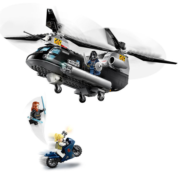 LEGO® Marvel Super Heroes 76162 Black Widows Hubschrauber-Verfolgungsjagd