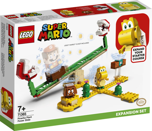 LEGO® Super Mario 71365 Piranha-Pflanze-Powerwippe – Erweiterungsset