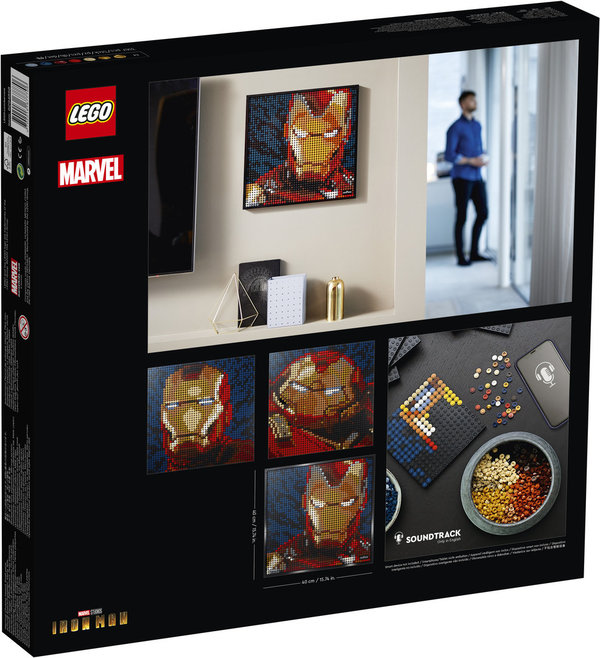 LEGO® Art 31199 Marvel Studios Iron Man - Kunstbild