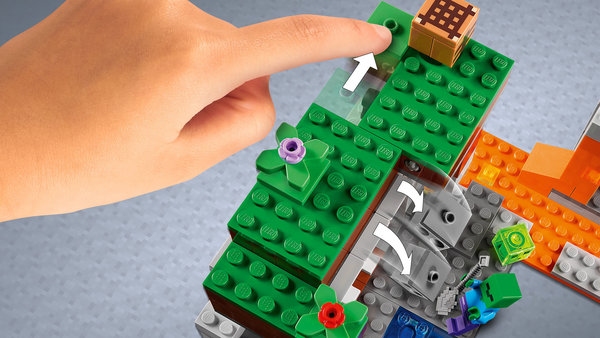 LEGO® Minecraft 21166 Die verlassene Mine