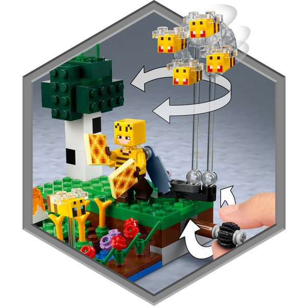 LEGO® Minecraft 21165 Die Bienenfarm