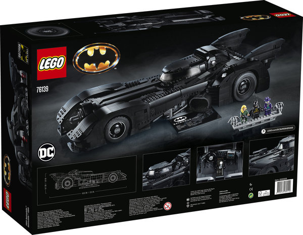 LEGO® DC Comics Super Heroes 76139 1989 Batmobile