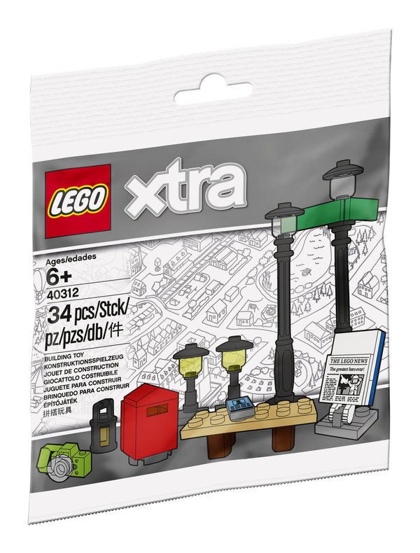 LEGO® xtra 40312 Straßenlaternen