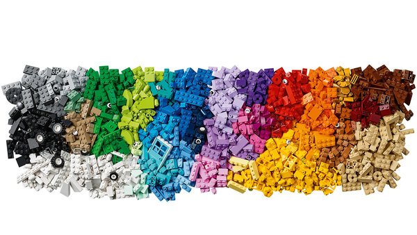 LEGO® Classic 11717 Extragroße Steinebox mit Bauplatten