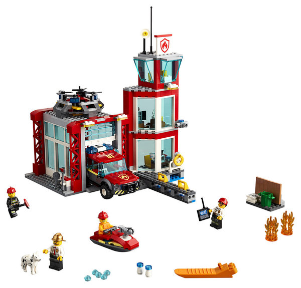 LEGO® City Fire 60215 Feuerwehr-Station