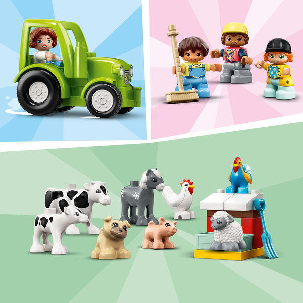 LEGO® DUPLO 10952 Scheune, Traktor und Tierpflege