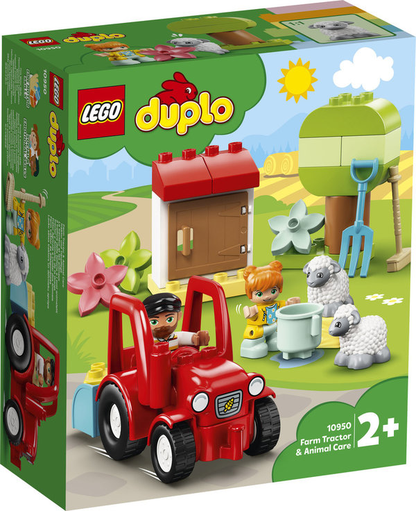 LEGO® DUPLO 10950 Traktor und Tierpflege