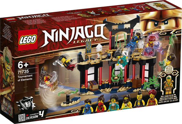 LEGO® NINJAGO® 71735 Turnier der Elemente
