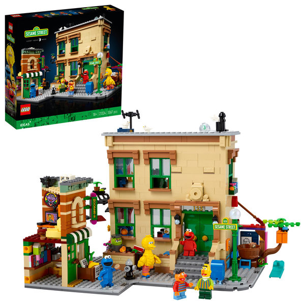 LEGO® Ideas 21324 123 Sesamstrae