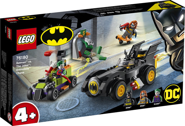 LEGO® DC Comics Batman 76180 Batman vs. Joker: Verfolgungsjagd im Batmobil