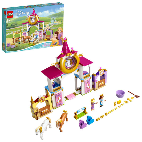 LEGO® Disney 43195 Belles und Rapunzels königliche Ställe