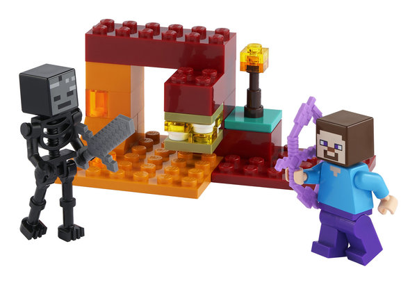 LEGO® Minecraft 30331 Das Nether-Duell