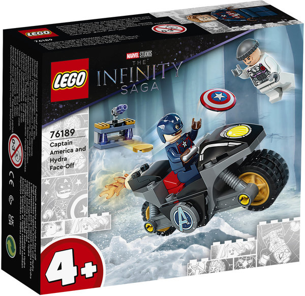 LEGO® Super Heroes 76189 Duell zwischen Captain America und Hydra