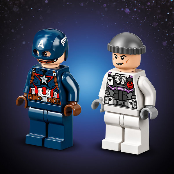 LEGO® Super Heroes 76189 Duell zwischen Captain America und Hydra